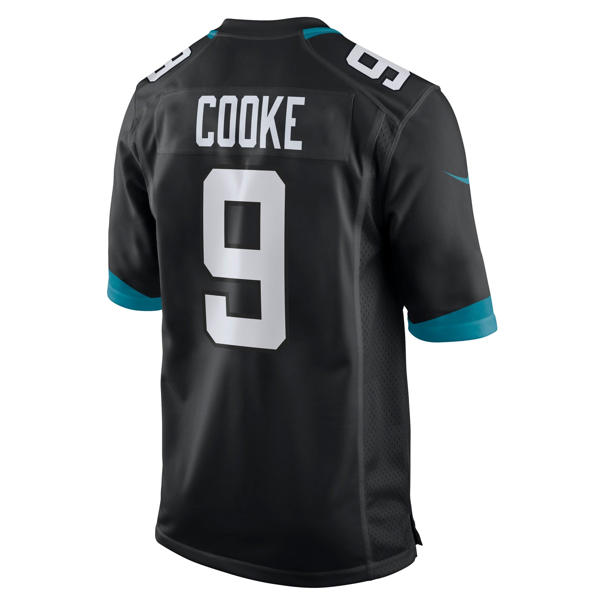 Logan Cooke Jacksonville Jaguars Game Jersey - Black football jersey product view 3