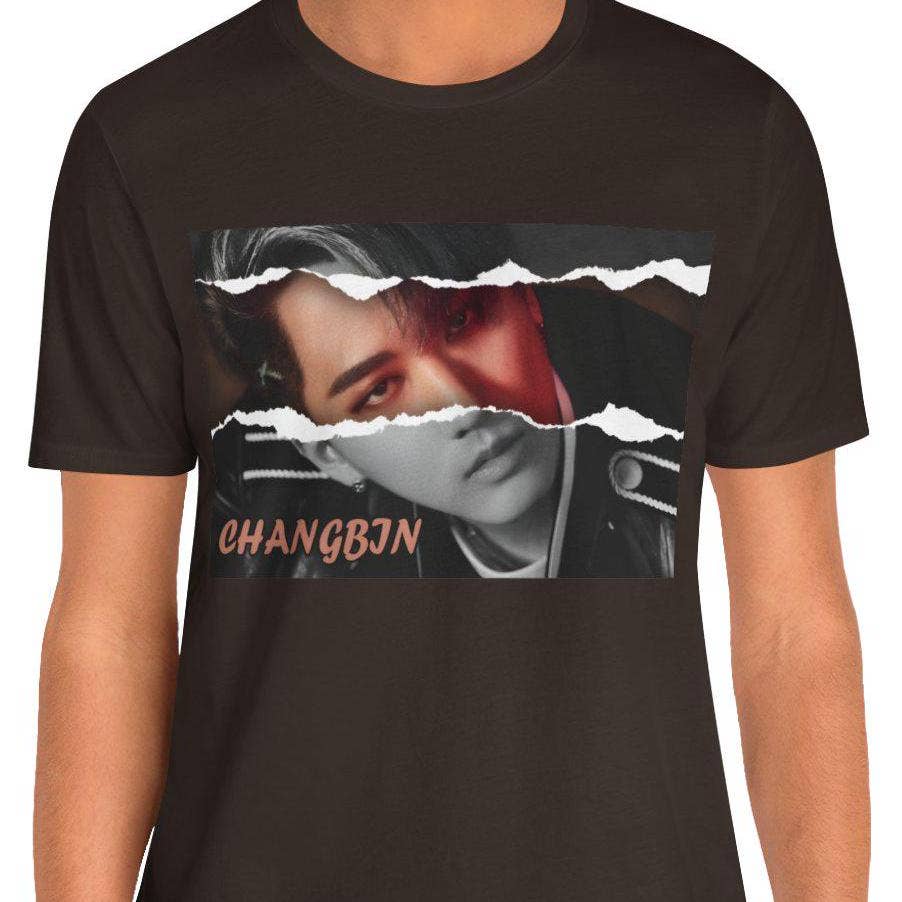 Changbin Stray Kids T-Shirt - Kpop Fan Unisex Merch Tee Unisex T-shirt, Sweatshirt, Hoodie, Long Sleeve Tee - T-Shirt, Sweatshirt, Hoodie