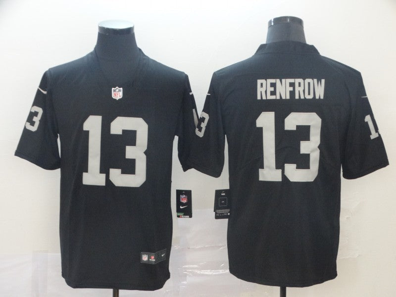 Men's Las Vegas Raiders Hunter Renfrow #13 Black Game Jersey1 football jersey product view 1