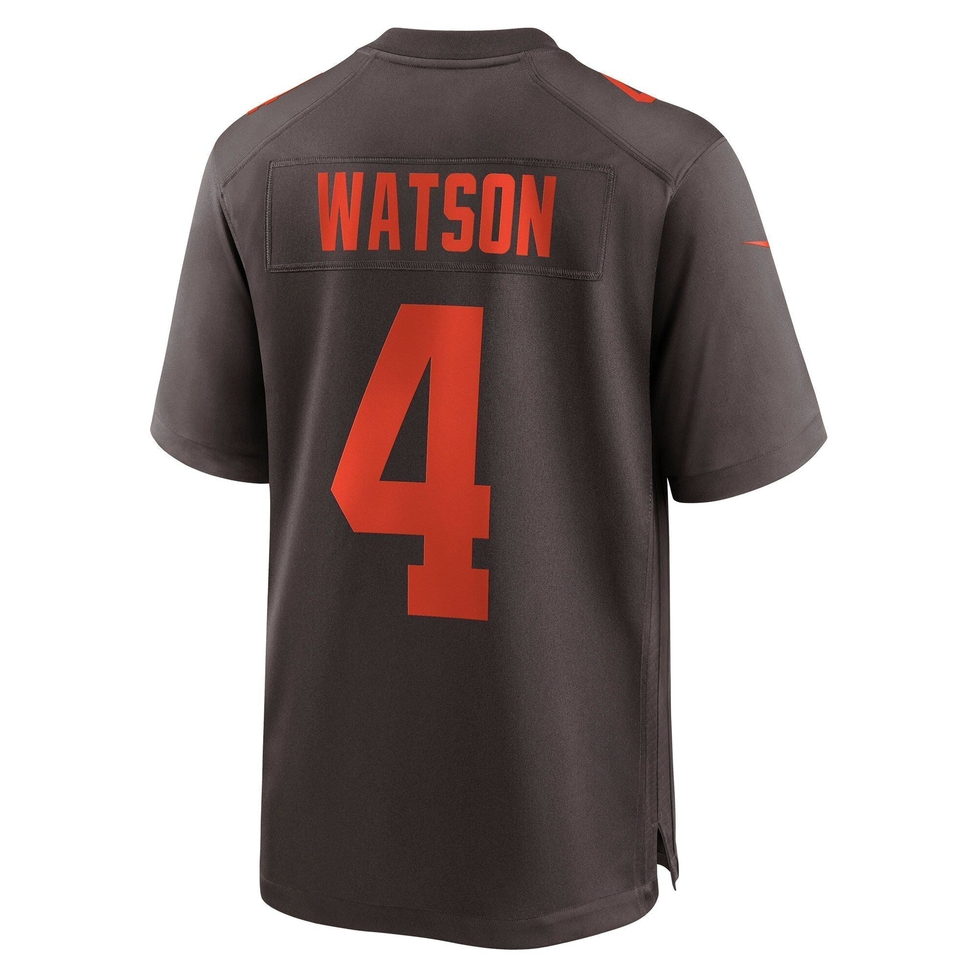 Deshaun Watson Cleveland Browns Alternate Game Jersey - Brown football jersey product view 3