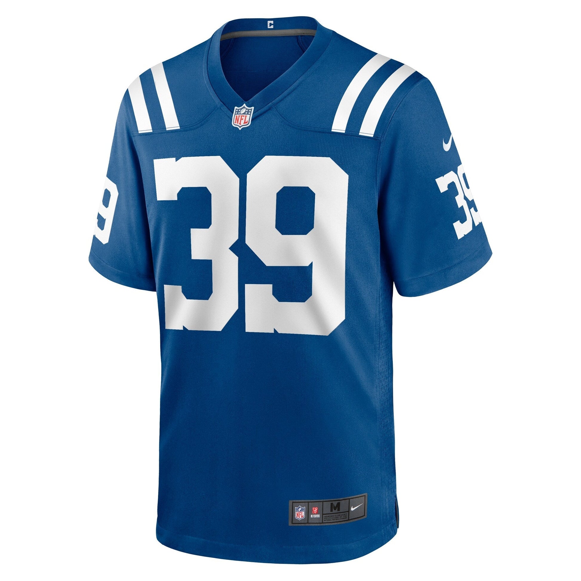 Darrell Baker Jr Indianapolis Colts Team Game Jersey - Royal football jersey product view 2