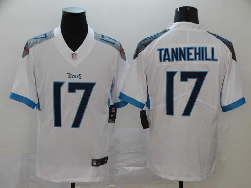 Men's Tennessee Titans Ryan Tannehill White Game Jersey football jersey product view 1