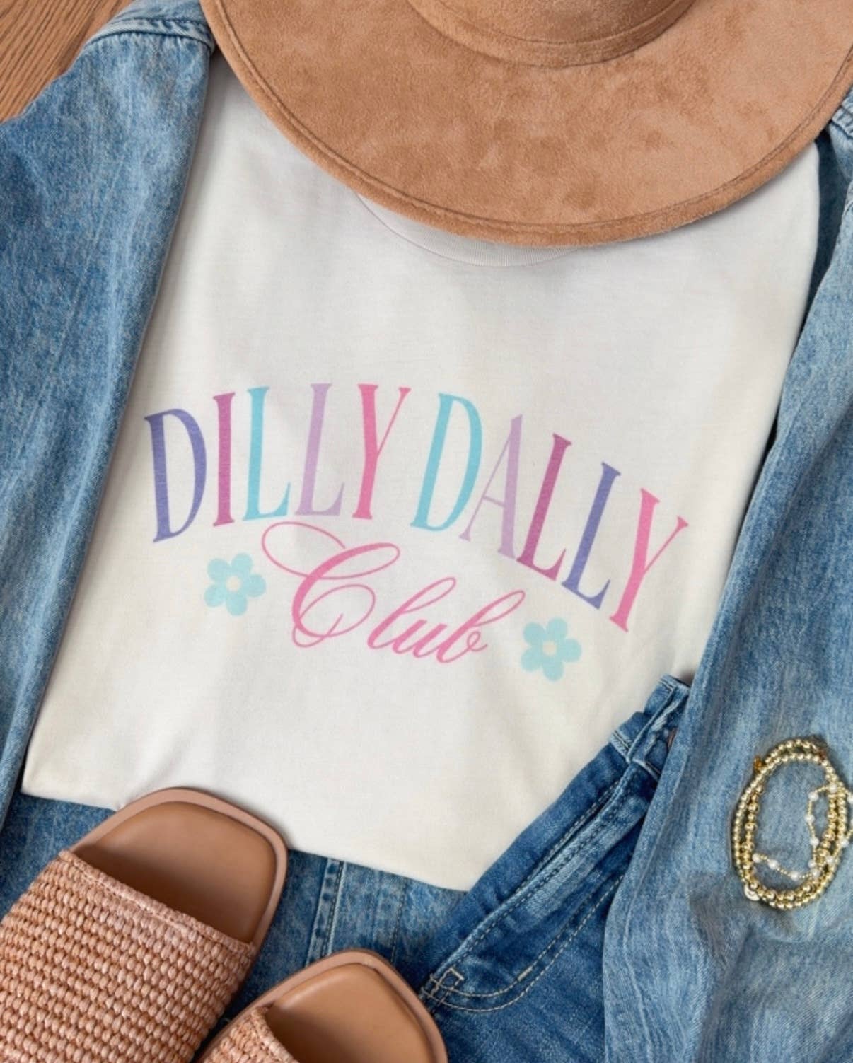 Dilly Dally Club Graphic Tee *Exclusive Design* Unisex T-shirt, Sweatshirt, Hoodie, Long Sleeve Tee - T-Shirt, Sweatshirt, Hoodie