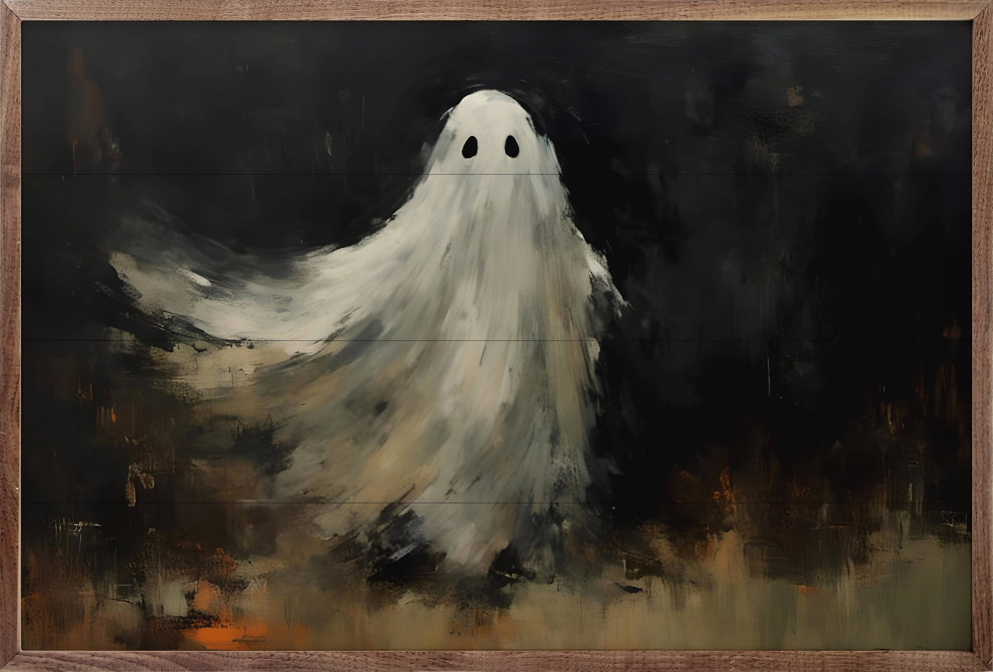 Ghost Portrait Unisex T-shirt, Sweatshirt, Hoodie, Long Sleeve Tee - T-Shirt, Sweatshirt, Hoodie
