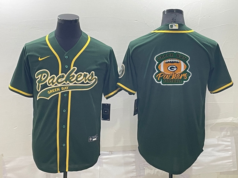 Men's Green Bay Packers Green Game Jersey football jersey product view 1