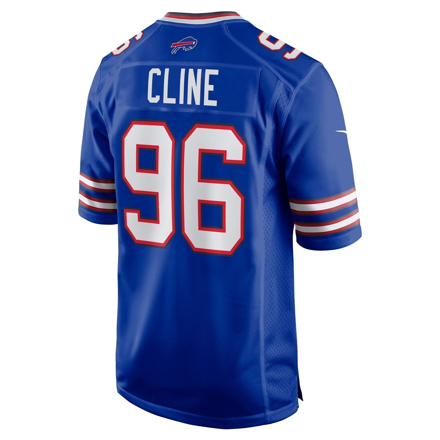 Kameron Cline Buffalo Bills Team Game Jersey - Royal football jersey product view 3