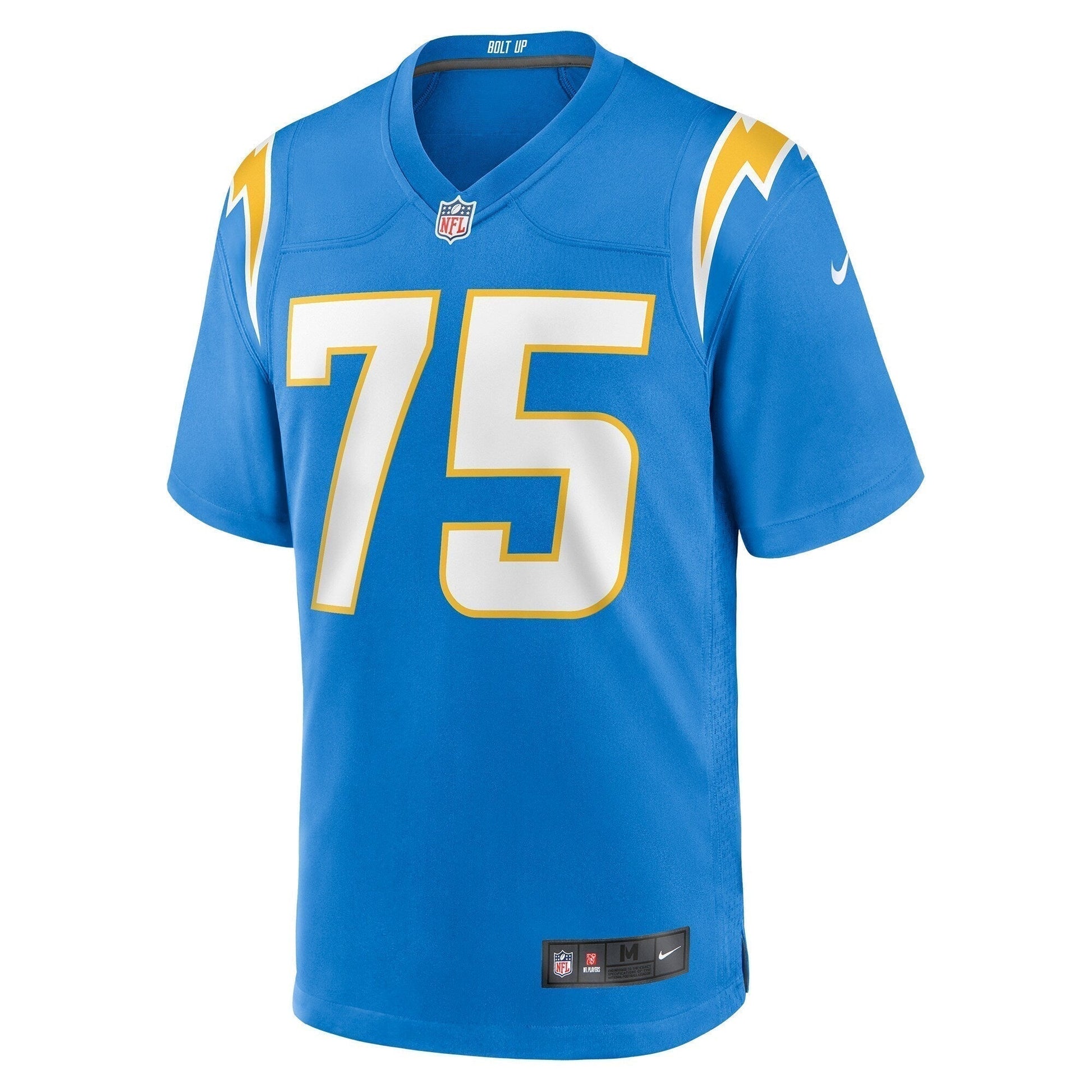 Bradley Bozeman Los Angeles Chargers Game Jersey - Powder Blue football jersey product view 2