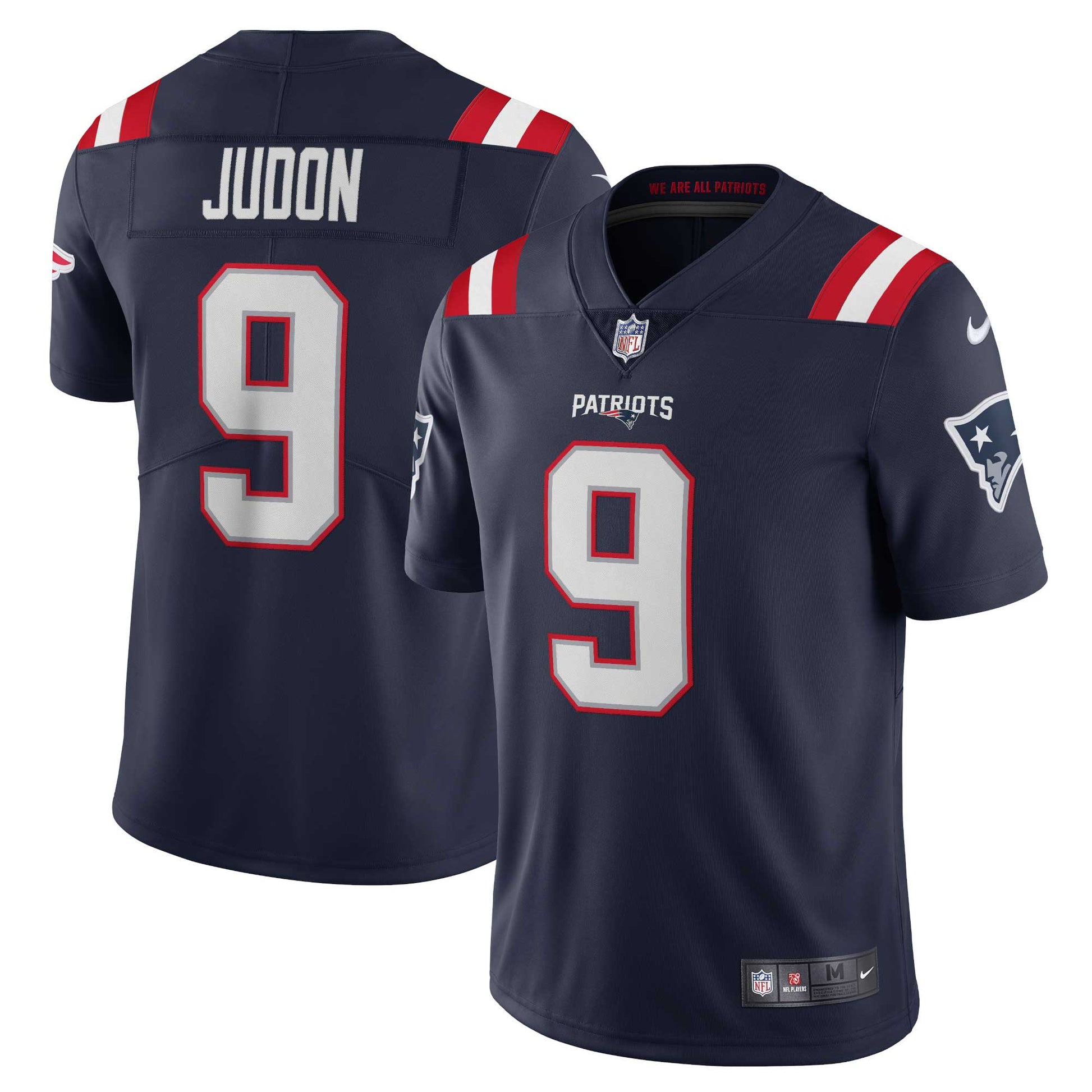 Matthew Judon New England Patriots Limited Jersey - Navy football jersey product view 1