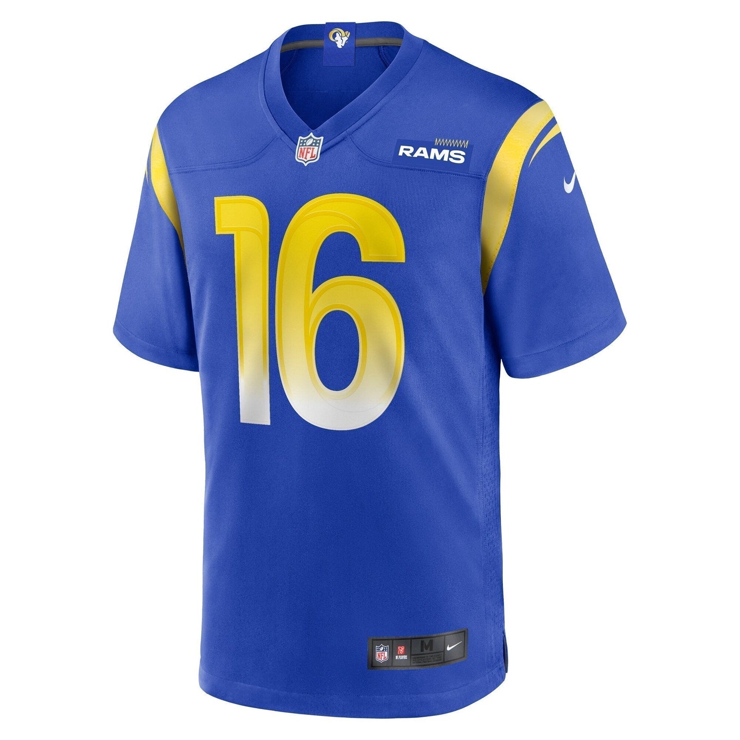 Tyler Johnson Los Angeles Rams Team Game Jersey - Royal football jersey product view 2