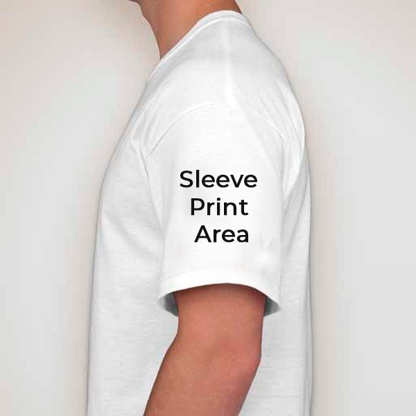 Add-On: Sleeve Design For Your Garment Unisex T-shirt, Sweatshirt, Hoodie, Long Sleeve Tee - T-Shirt, Sweatshirt, Hoodie