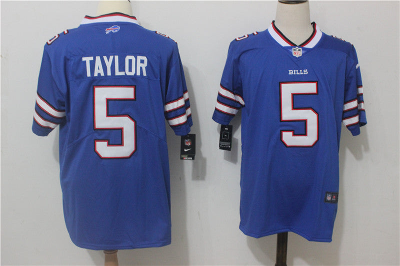 Men's Buffalo Bills Tyrod Taylor Blue Game Jersey football jersey product view 1
