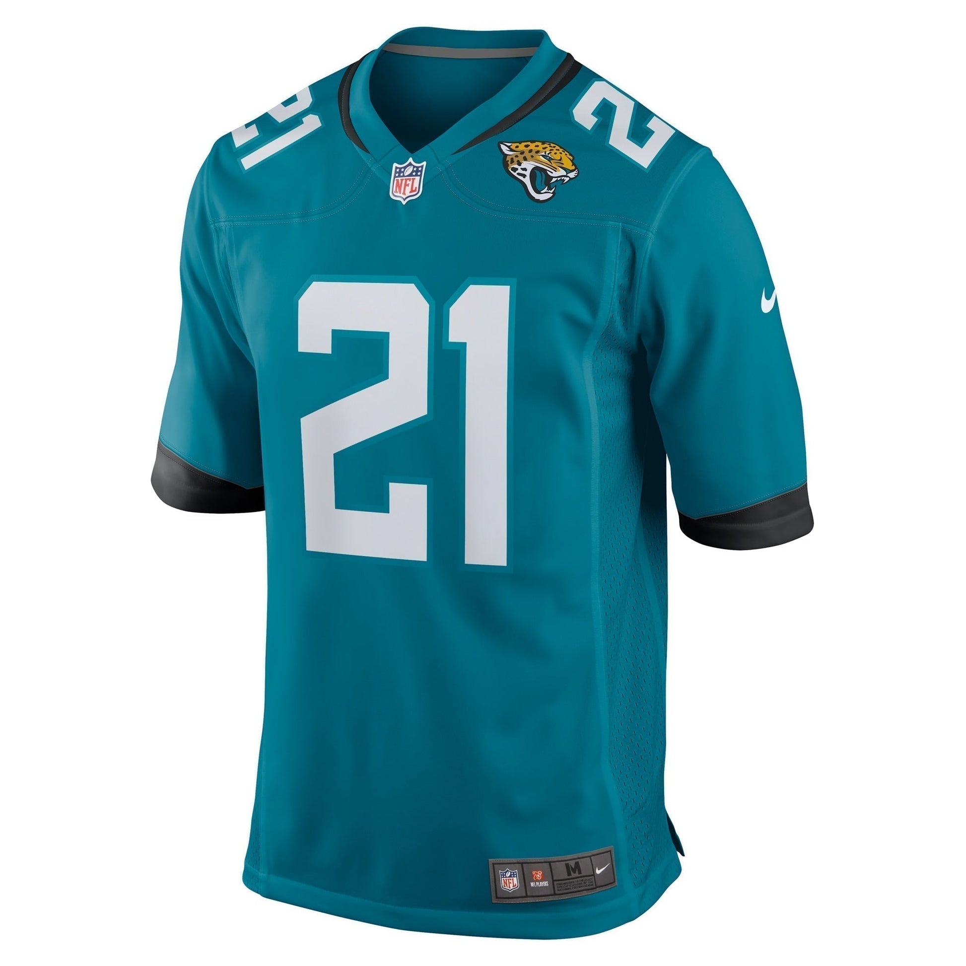 Christian Braswell Jacksonville Jaguars Team Game Jersey - Teal football jersey product view 2