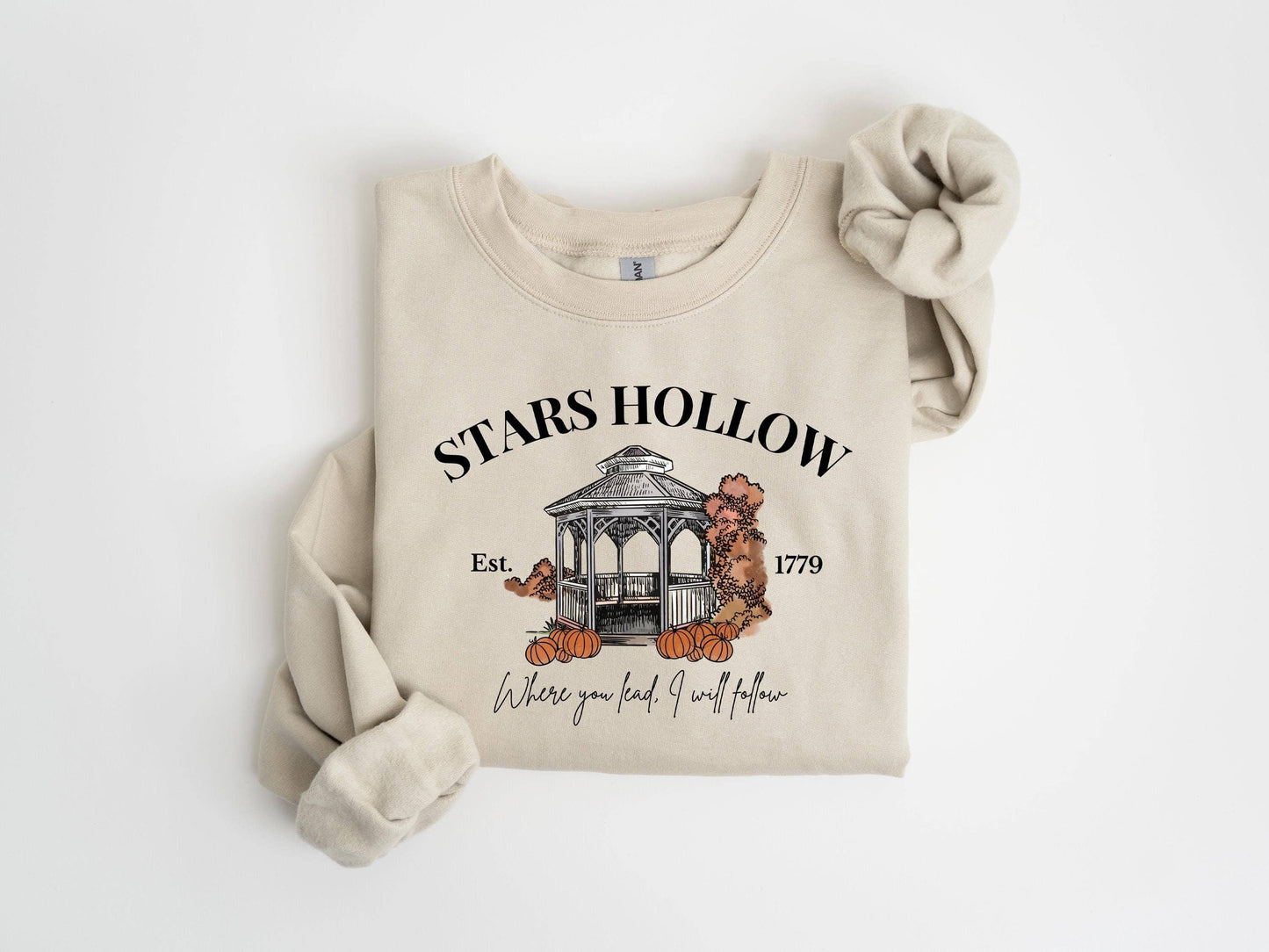 Stars Hollow Vintage Style Sweatshirt For Autumn Festival Unisex T-shirt, Sweatshirt, Hoodie, Long Sleeve Tee - T-Shirt, Sweatshirt, Hoodie