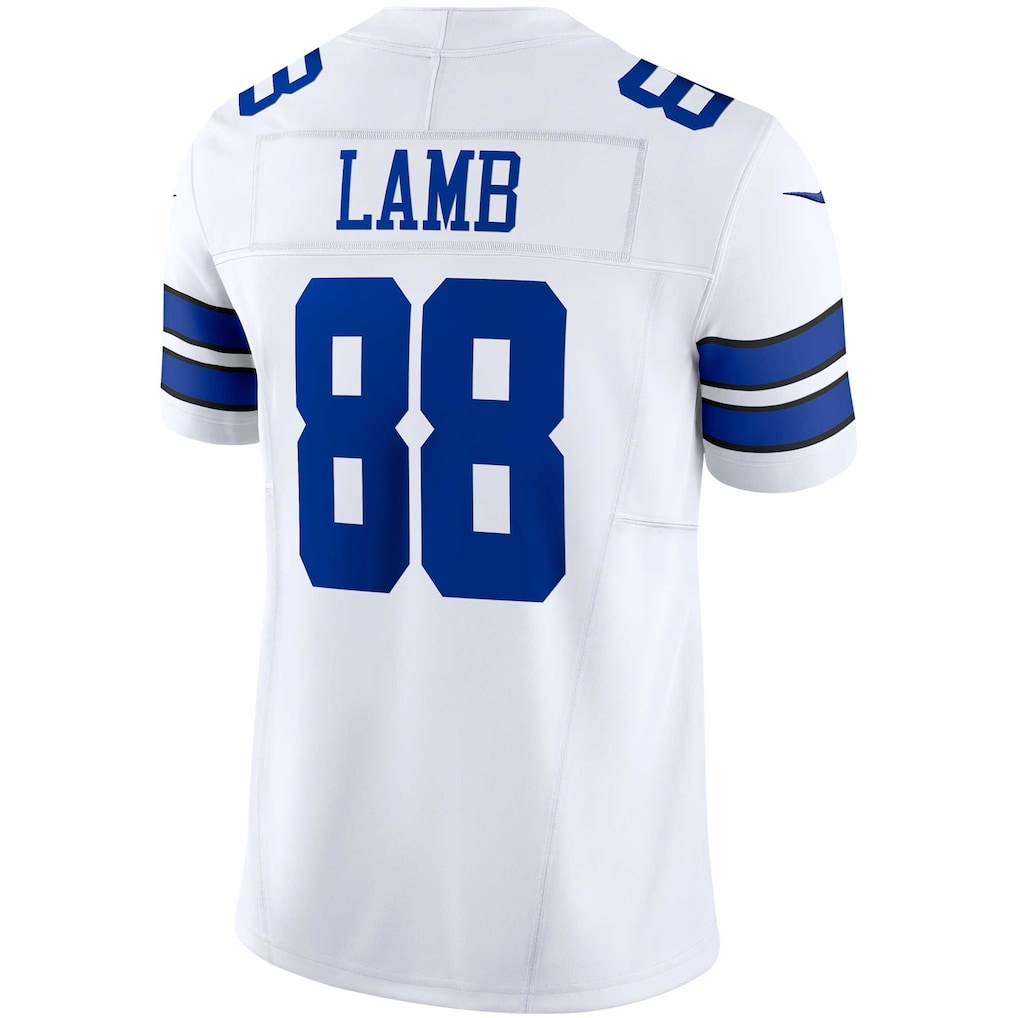 D.Cowboys #88 CeeDee Lamb White Vapor F.U.S.E. Limited Jersey football jersey product view 1