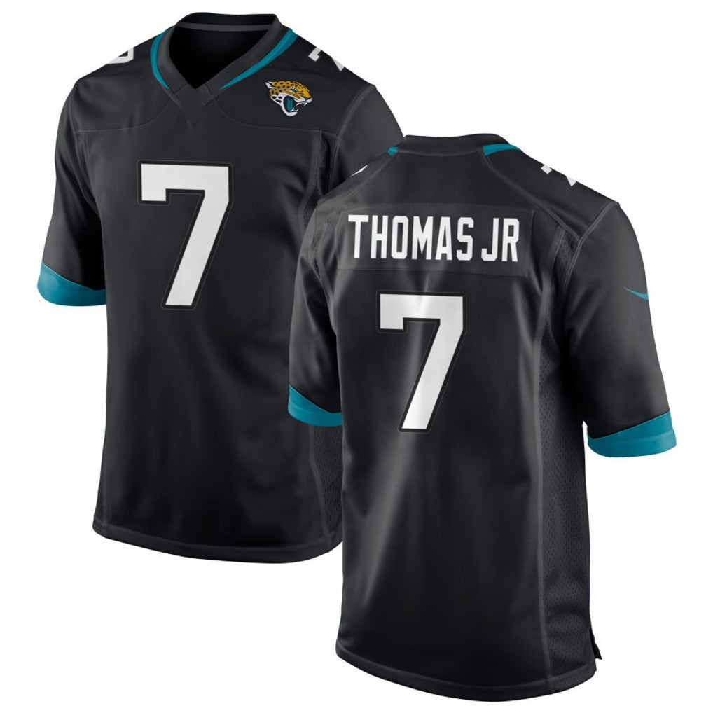 J.Jaguars #7 Brian Thomas Jr Black Retired Player Alternate Game Jersey football jersey product view 1
