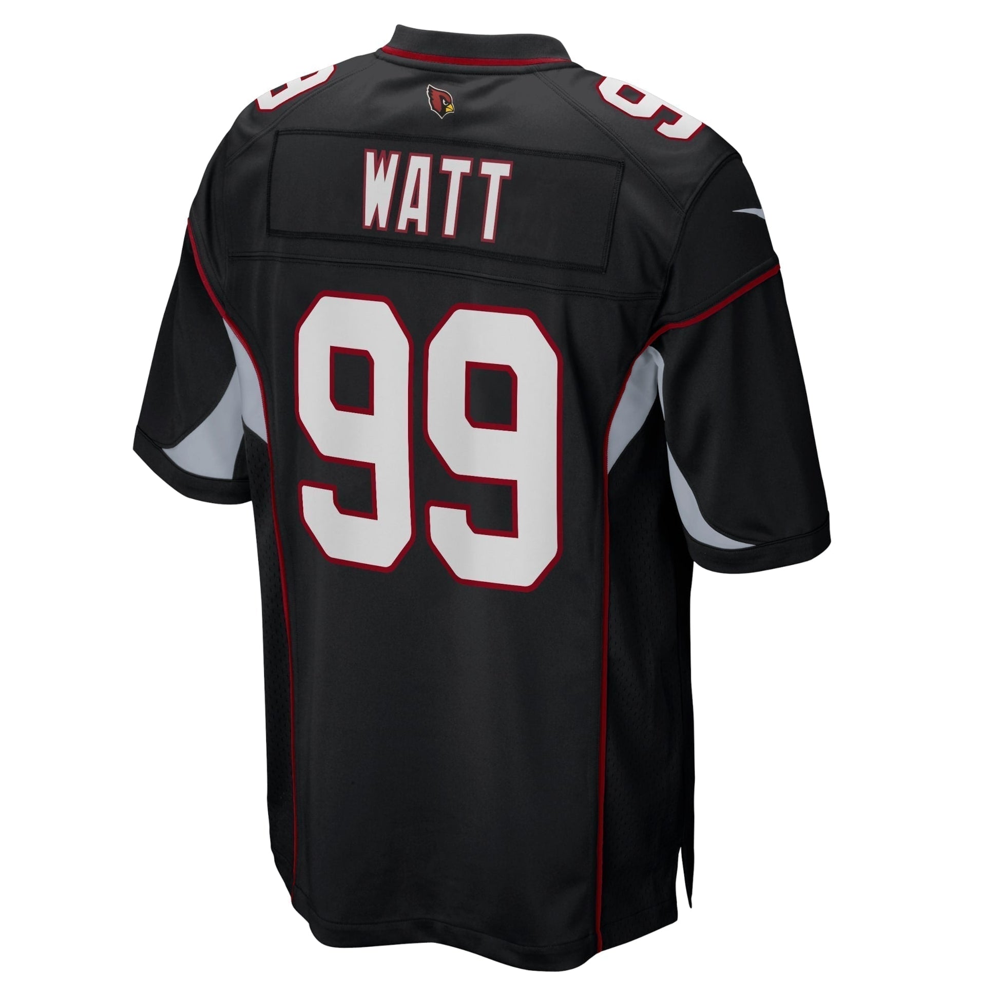 J.J. Watt Arizona Cardinals Alternate Game Jersey - Black football jersey product view 3