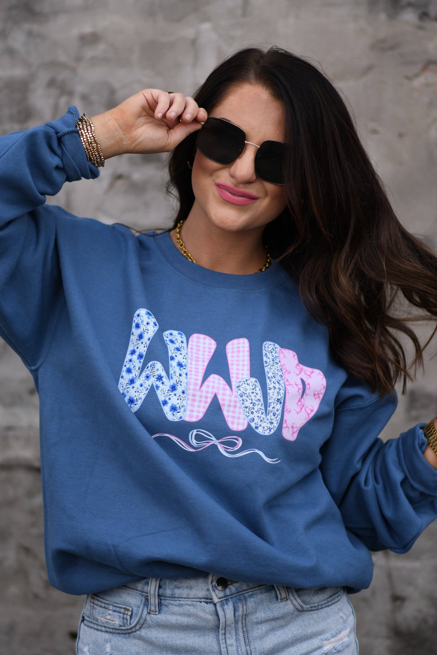 Wwjd Bow Sweatshirt Unisex T-shirt, Sweatshirt, Hoodie, Long Sleeve Tee - T-Shirt, Sweatshirt, Hoodie