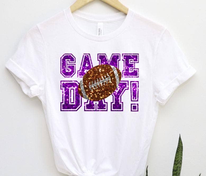 Custom Game Day Football Shirt  Soft Style Unisex Tee Unisex T-shirt, Sweatshirt, Hoodie, Long Sleeve Tee - T-Shirt, Sweatshirt, Hoodie