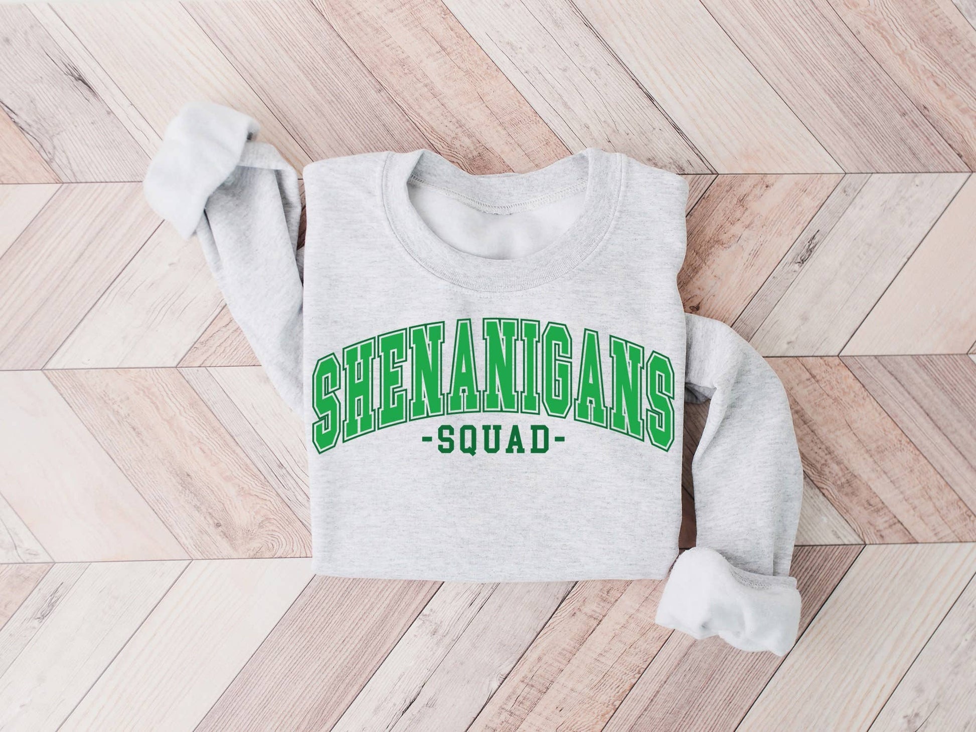 Lucky St. Patrick's Day Squad Sweatshirt - Happy Shamrock Te Unisex T-shirt, Sweatshirt, Hoodie, Long Sleeve Tee - T-Shirt, Sweatshirt, Hoodie