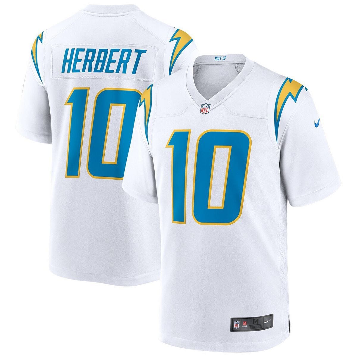 Justin Herbert Los Angeles Chargers Jersey football jersey product view 1