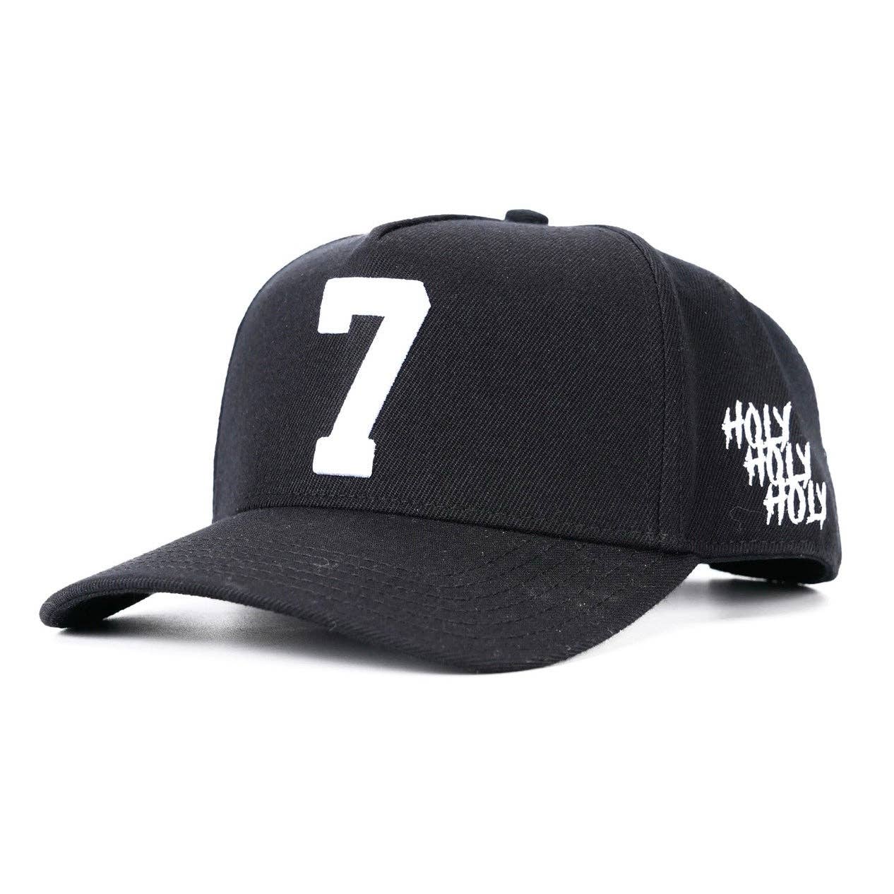 7 Premium Snapback - Black/White Unisex T-shirt, Sweatshirt, Hoodie, Long Sleeve Tee - T-Shirt, Sweatshirt, Hoodie