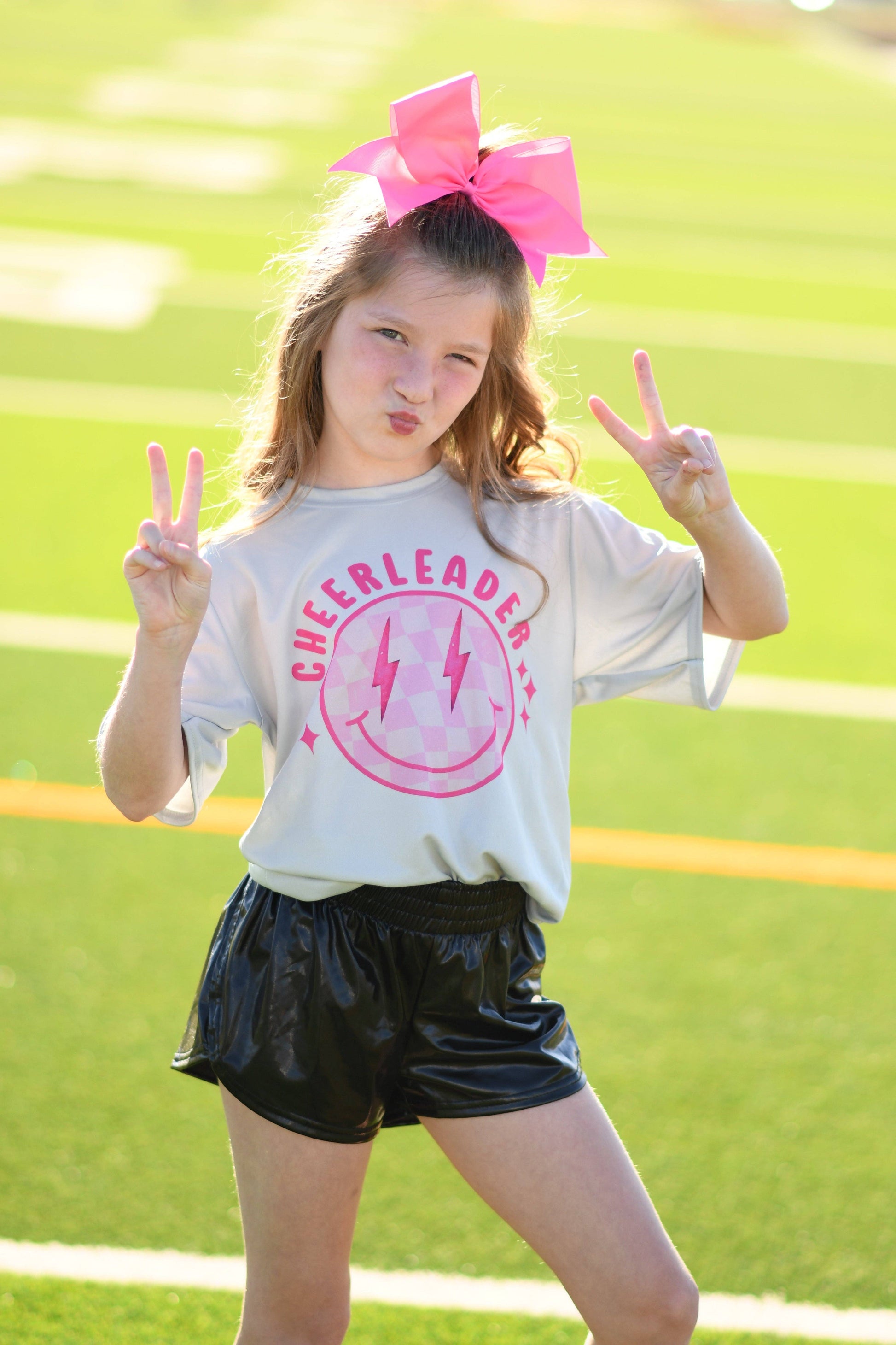Cheerleader Smiley Tee Unisex T-shirt, Sweatshirt, Hoodie, Long Sleeve Tee - T-Shirt, Sweatshirt, Hoodie