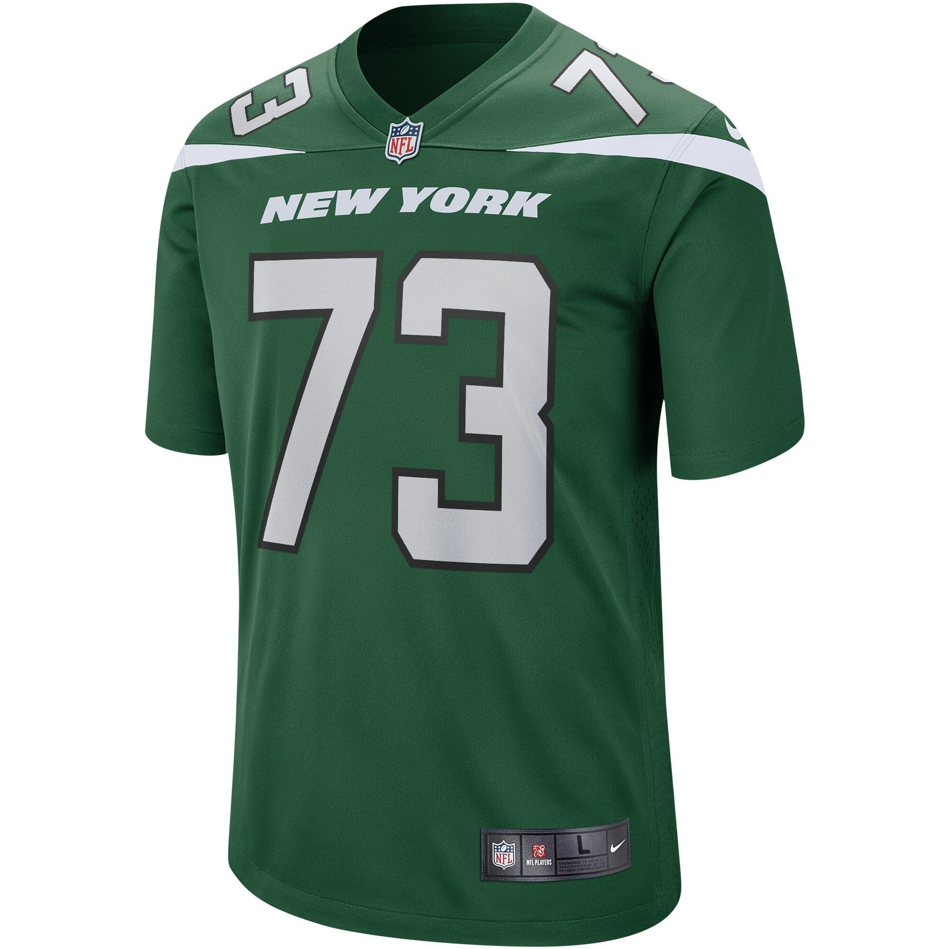Joe Klecko New York Jets Game Retired Jersey - Gotham Green football jersey product view 2
