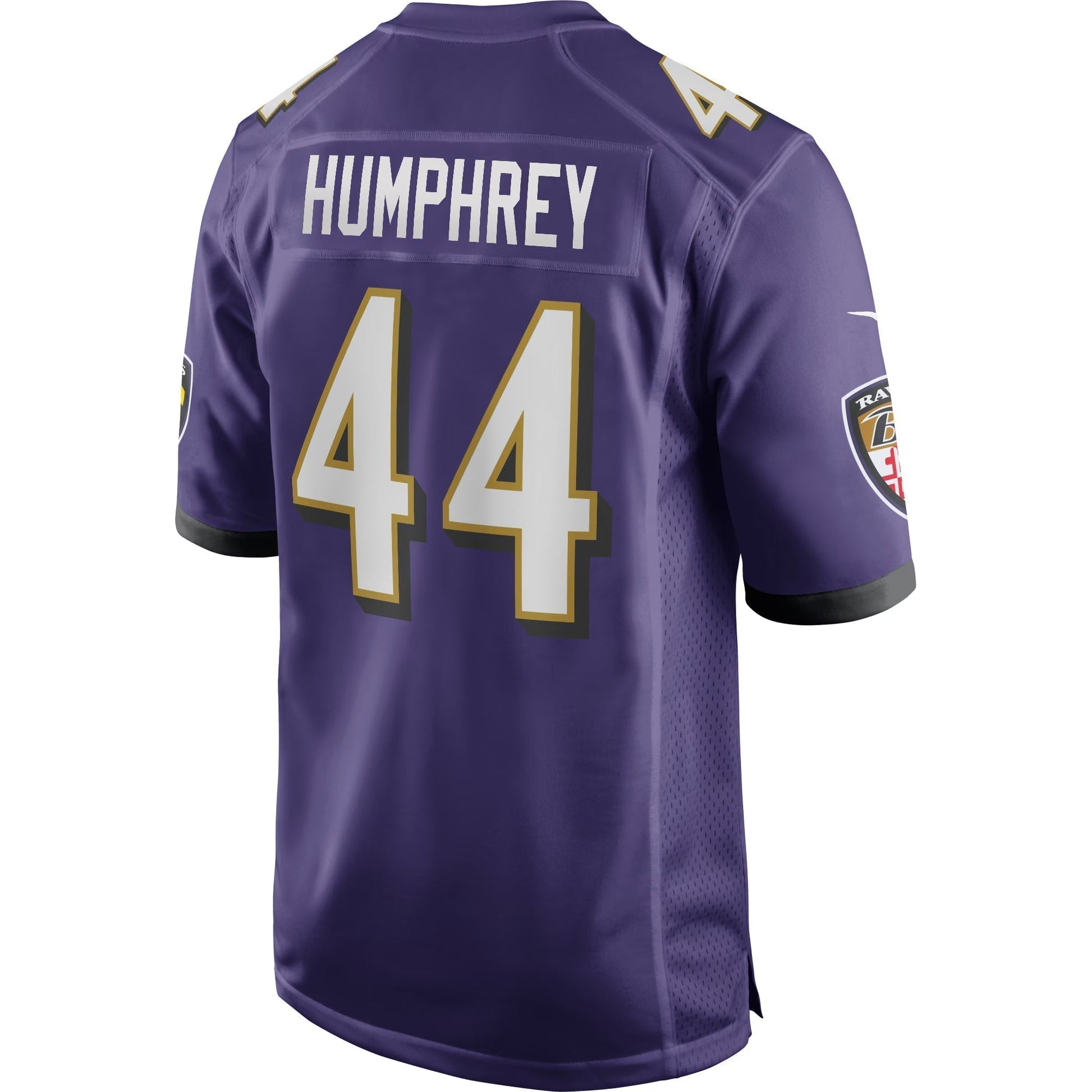 Baltimore Ravens Marlon Humphrey Purple Game Jersey football jersey product view 3