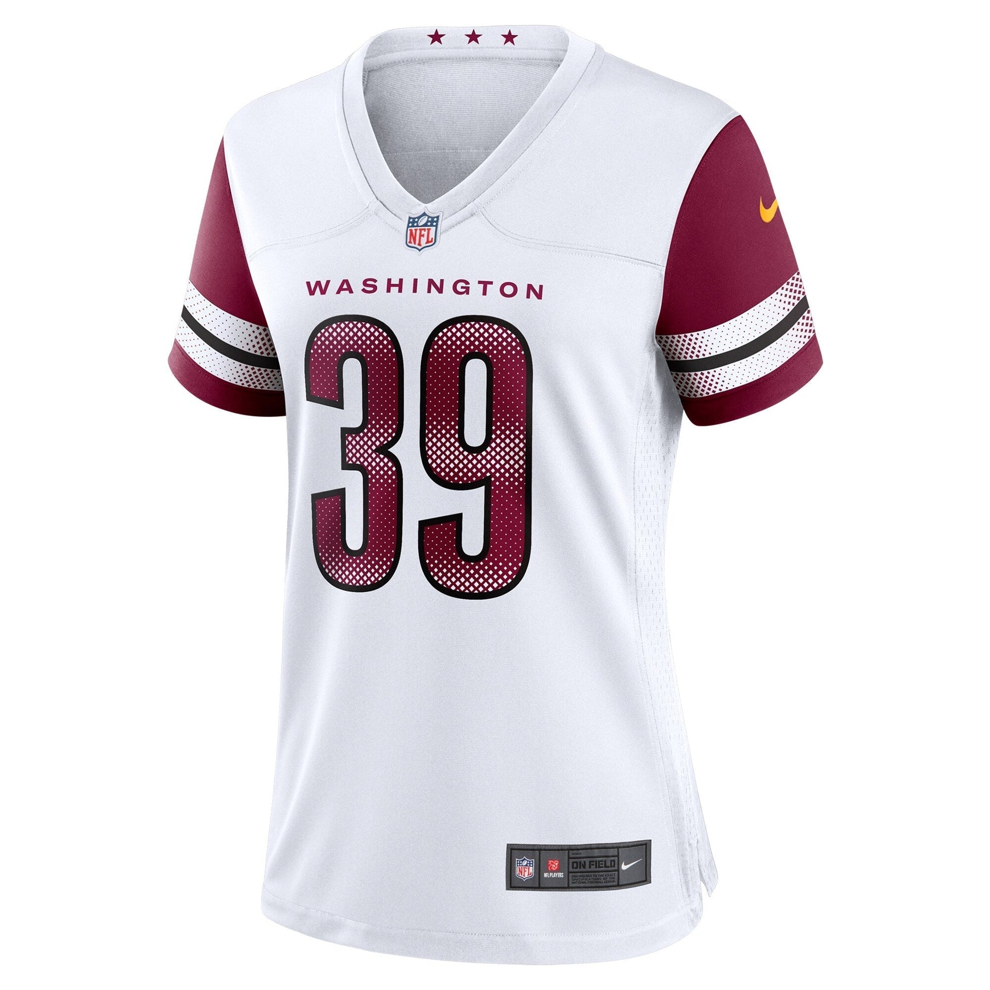 Atlanta Falcons Emory Jones Black Team Game Jersey football jersey product view 2