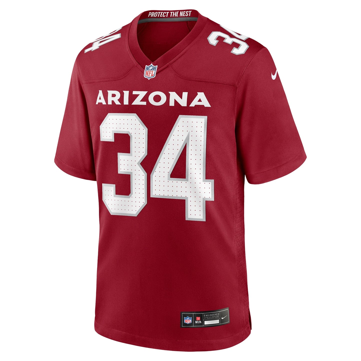 Jalen Thompson Arizona Cardinals Team Game Jersey - Cardinal football jersey product view 2