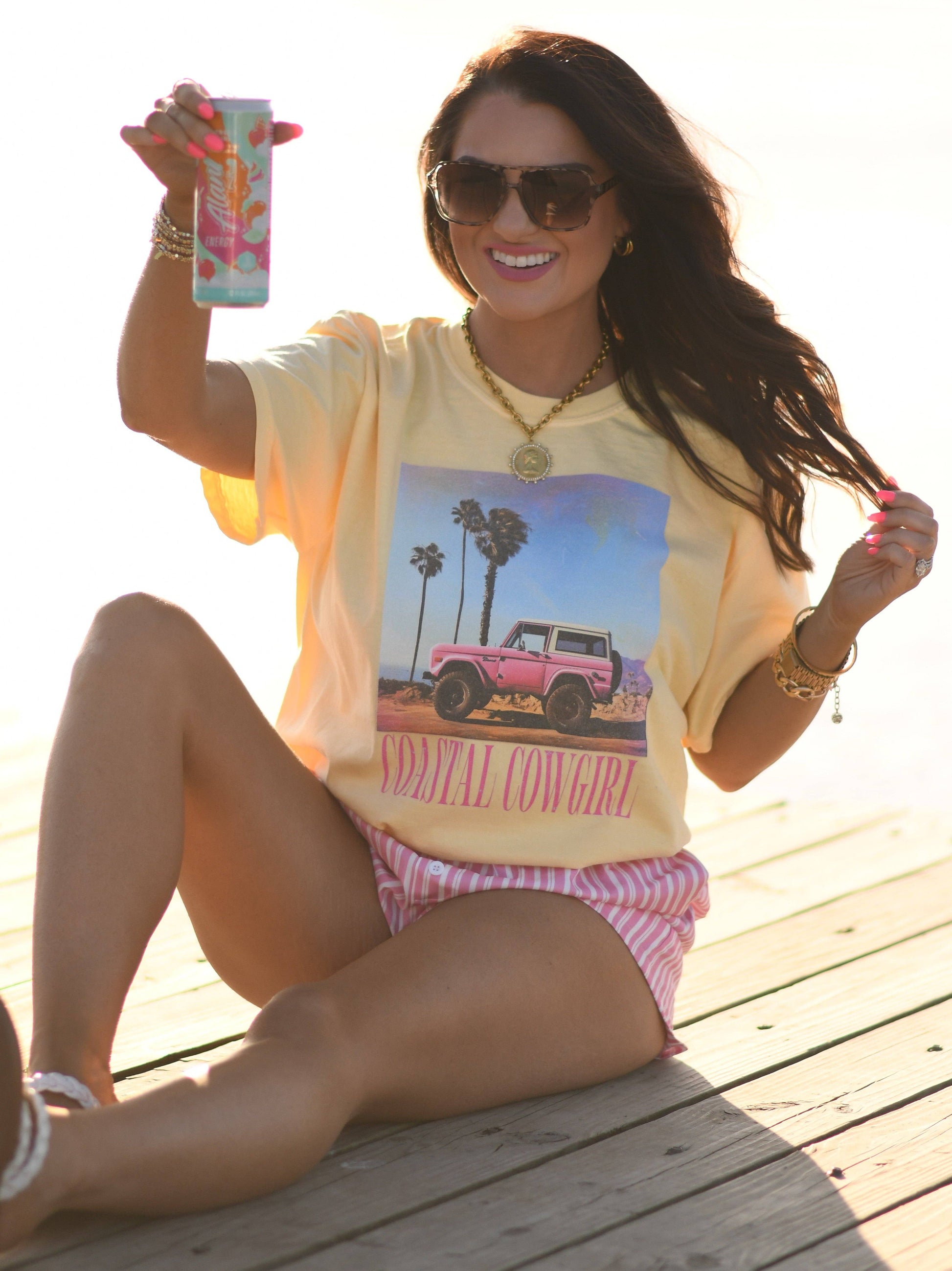 Coastal Cowgirl Tee Unisex T-shirt, Sweatshirt, Hoodie, Long Sleeve Tee - T-Shirt, Sweatshirt, Hoodie