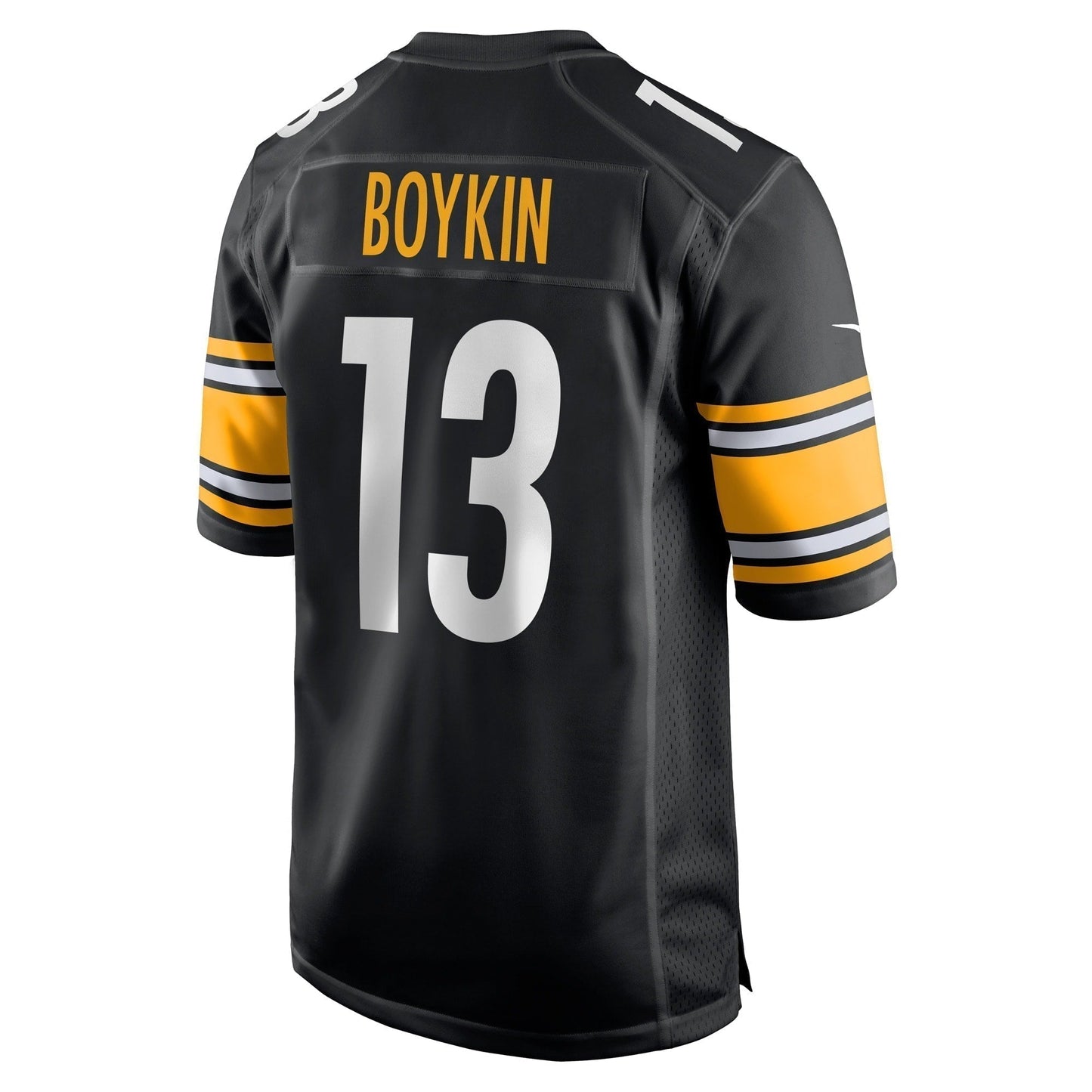 Miles Boykin Pittsburgh Steelers Game Jersey - Black football jersey product view 3