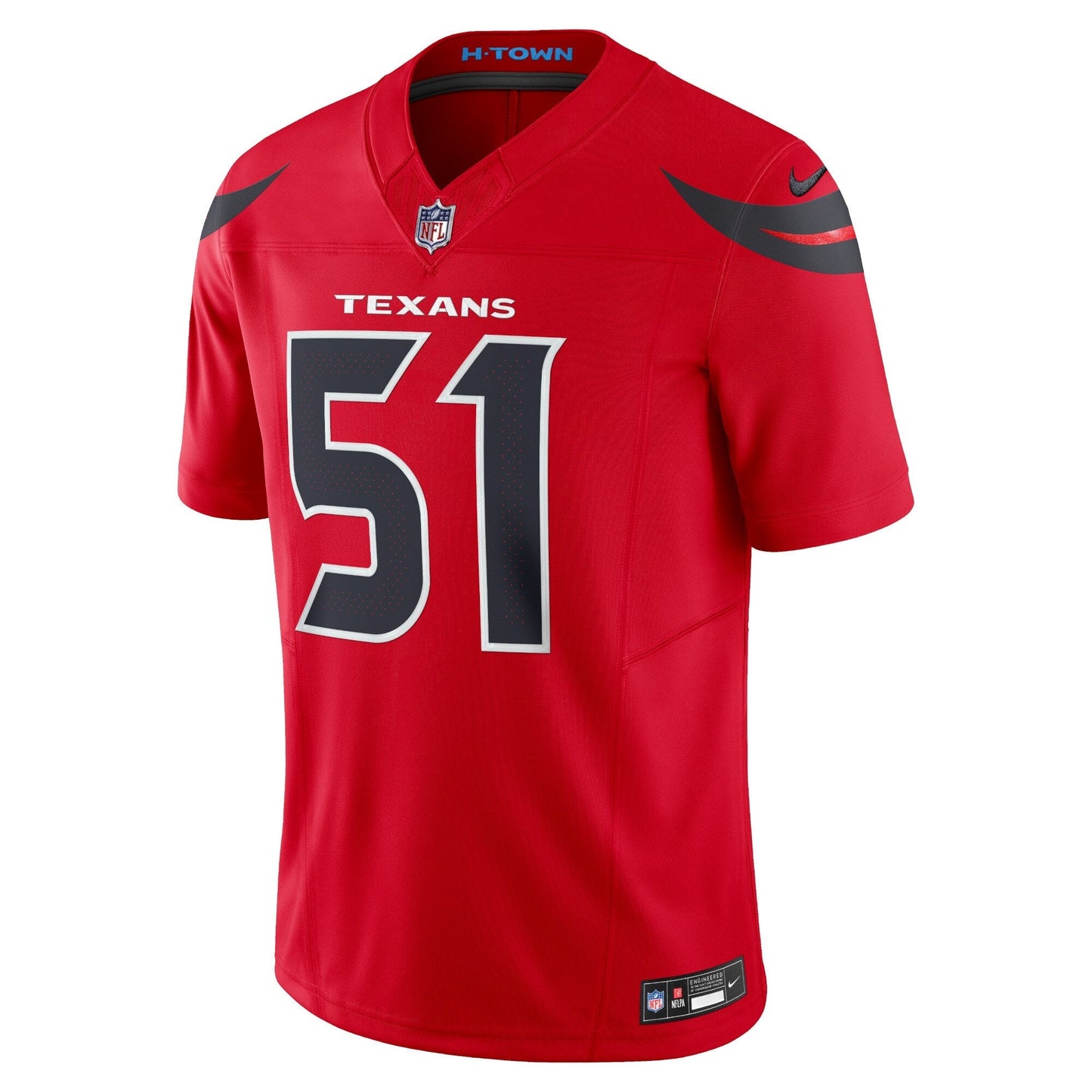 Houston Texans Will Anderson Jr. Red Alternate Vapor F.U.S.E. Limited Jersey football jersey product view 2