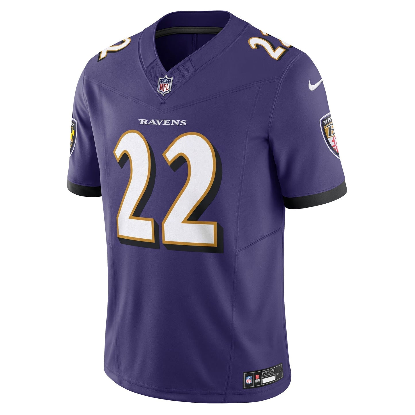 Baltimore Ravens Derrick Henry Purple Vapor F.U.S.E. Limited Jersey football jersey product view 2