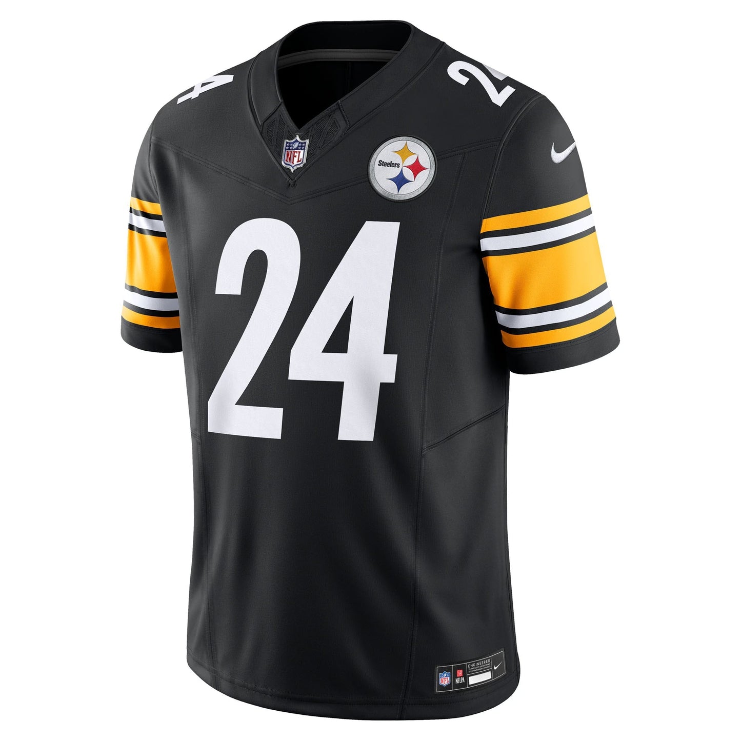 Pittsburgh Steelers Joey Porter Jr. Black Vapor F.U.S.E. Limited Jersey football jersey product view 1