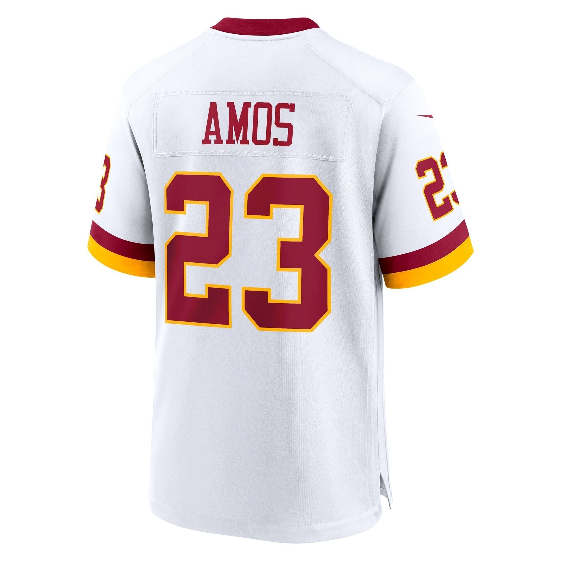 Washington Commanders Trey Amos White Game Super Bowl Era Jersey football jersey product view 2