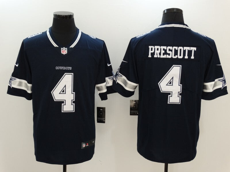 Men's Dallas cowboys Dak Prescott Jersey-Blue football jersey product view 1