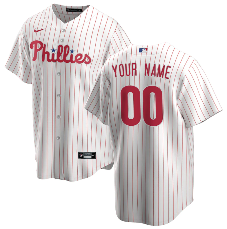 Philadelphia Phillies Jerseys baseball jersey product view 1