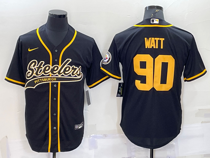 Men's Pittsburgh Steelers T.J. Watt Black Vapor F.U.S.E. Limited Jersey Joint edition football jersey product view 1