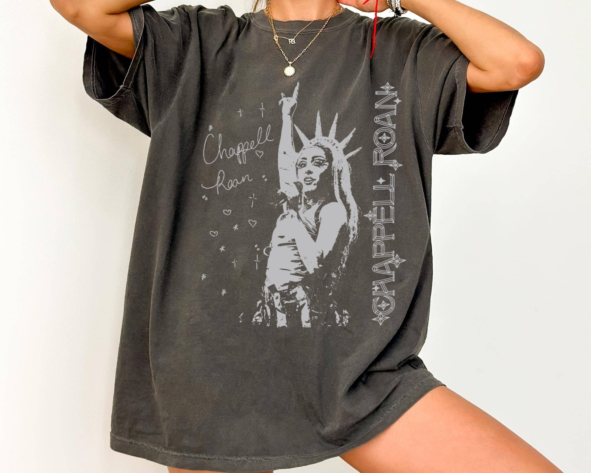 Chappell Roan Graphic Tee  Trendy Musician Art Concert Shir Unisex T-shirt, Sweatshirt, Hoodie, Long Sleeve Tee - T-Shirt, Sweatshirt, Hoodie