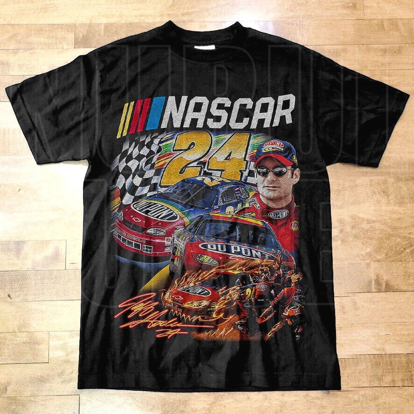 Vintage 90S Jeff Gordon Nascar Racing Graphic Tee Unisex Unisex T-shirt, Sweatshirt, Hoodie, Long Sleeve Tee - T-Shirt, Sweatshirt, Hoodie