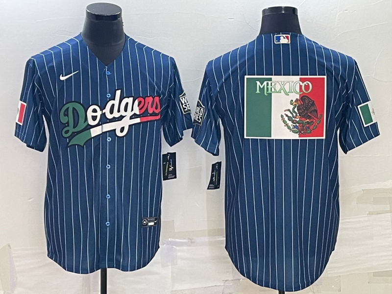 Men's Los Angeles Dodgers Royal Authentic Player Jersey baseball jersey product view 1