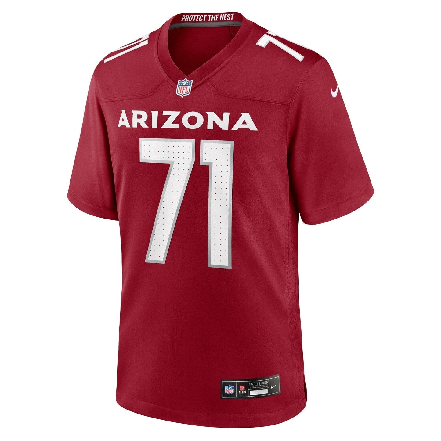 Dennis Daley Arizona Cardinals Game Jersey - Cardinal football jersey product view 2