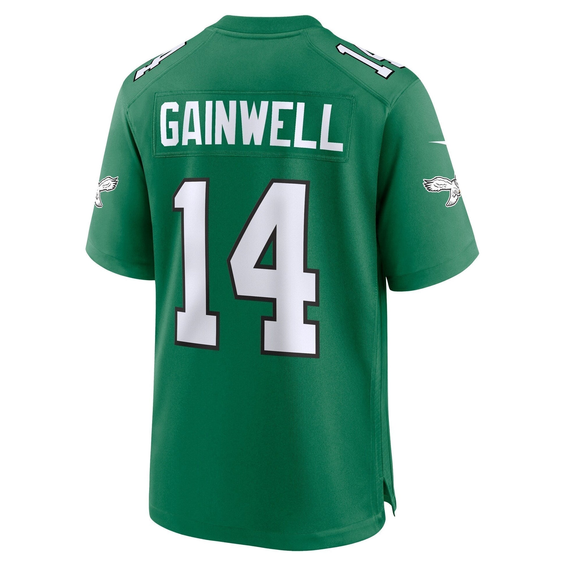 Kenneth Gainwell Philadelphia Eagles Alternate Game Jersey - Kelly Green football jersey product view 3