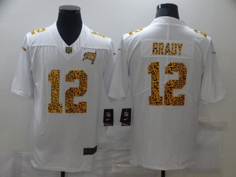 Men's Tampa Bay Buccaneers Tom Brady #12 White Player Game Jersey1 football jersey product view 1