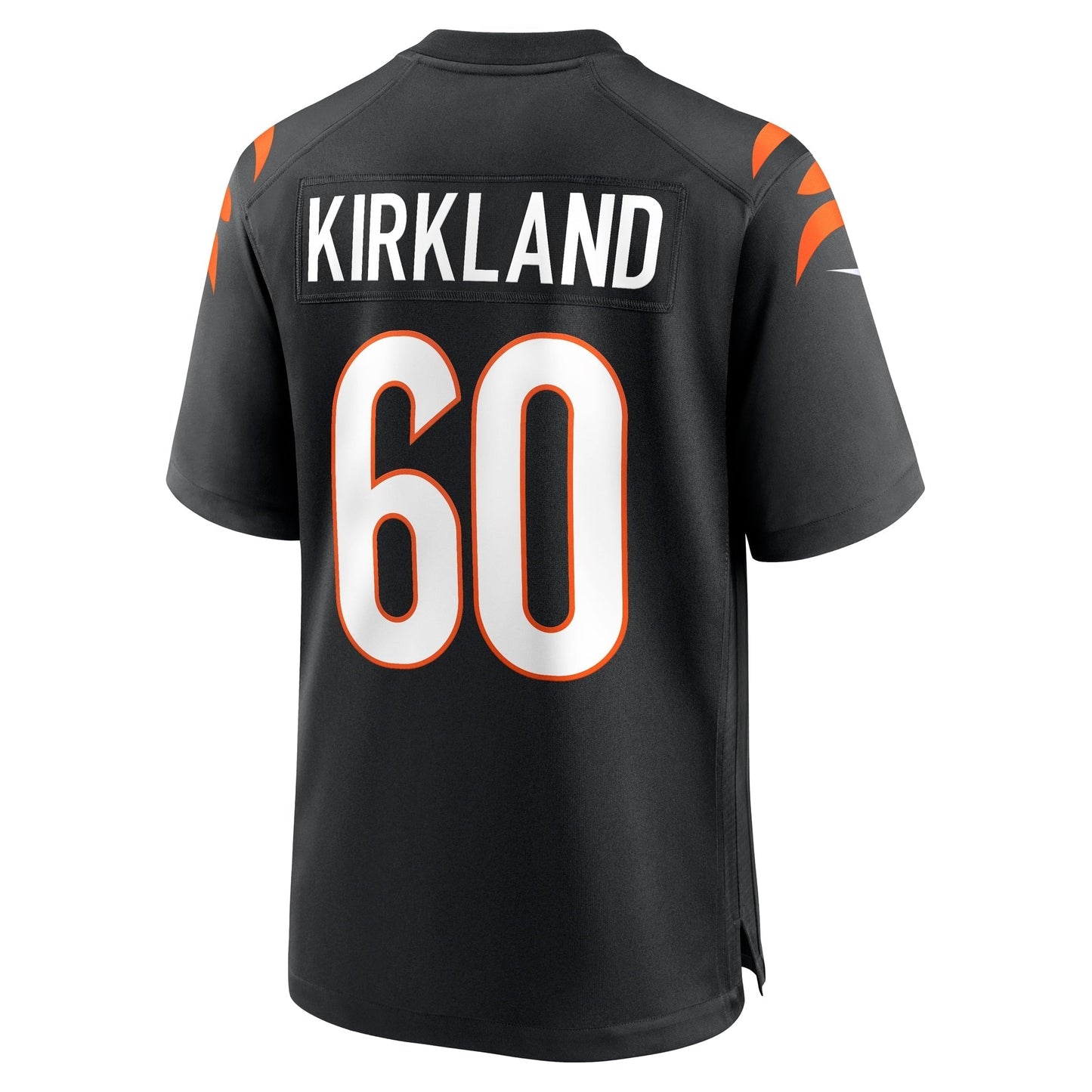Jaxson Kirkland Cincinnati Bengals Team Game Jersey - Black football jersey product view 3