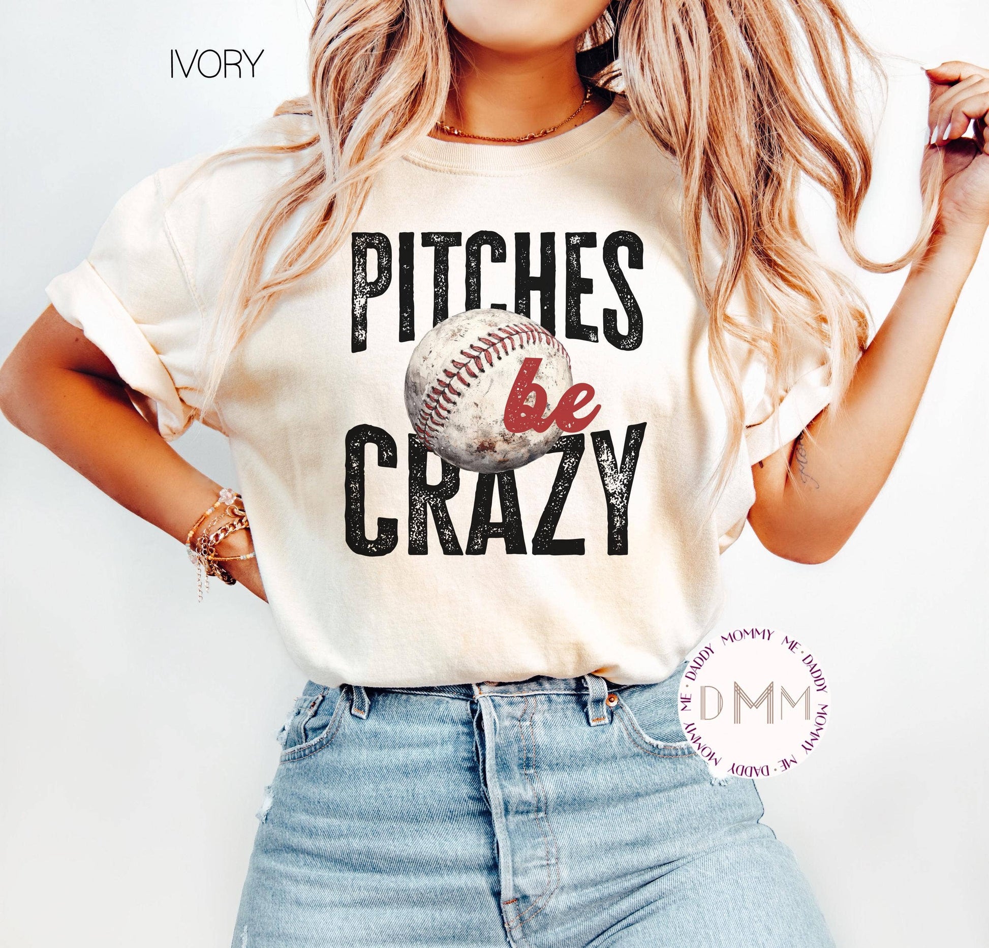Pitches Be Crazy Sarcastic Baseball Mom Shirt Unisex T-shirt, Sweatshirt, Hoodie, Long Sleeve Tee - T-Shirt, Sweatshirt, Hoodie
