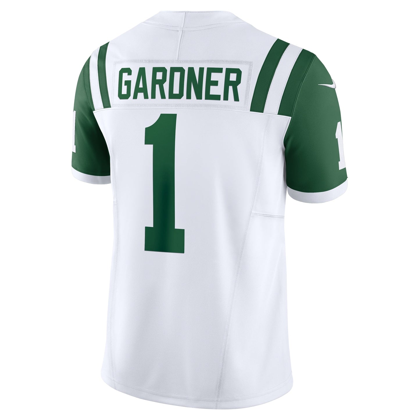 Ahmad Sauce Gardner New York Jets Classic Alternate Vapor F.U.S.E. Limited Jersey - White football jersey product view 3