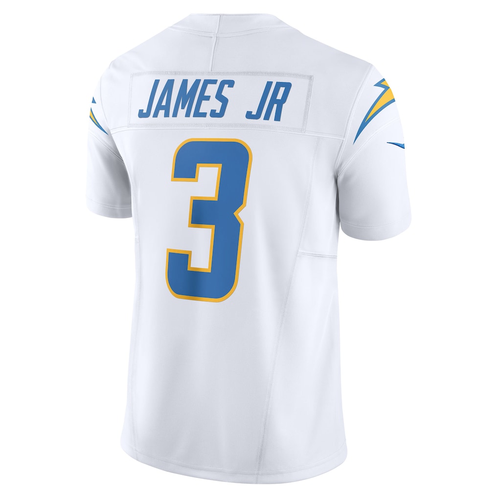 LA.Chargers #3 Derwin James Jr. White Vapor F.U.S.E. Limited Jersey football jersey product view 1