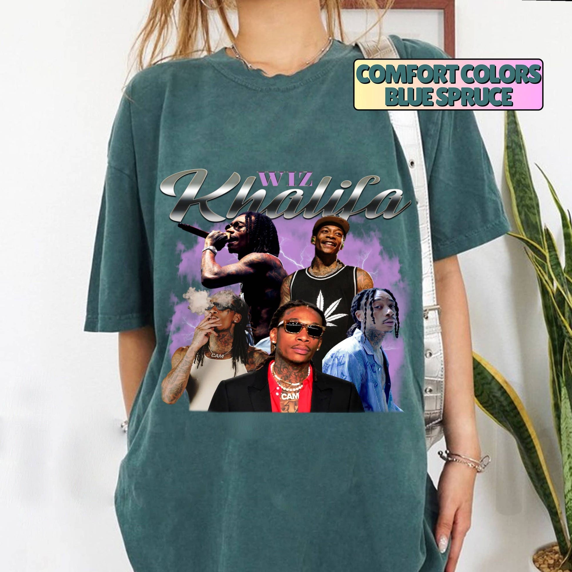 Vintage Wiz Khalifa Ds 1 90s Graphic Tee Unisex T-shirt, Sweatshirt, Hoodie, Long Sleeve Tee - T-Shirt, Sweatshirt, Hoodie